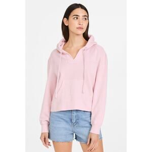 LoveshackFancy SZ L Kirby Hoodie in Pink Opal